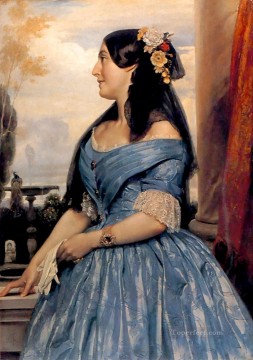 フレデリック・レイトン卿 Painting - アカデミズム婦人の肖像 フレデリック・レイトン